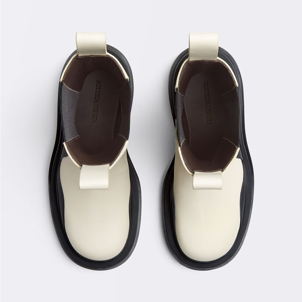 Bottega Veneta Tire Chelsea Boot in Sea Salt NWT  $1450 EU 38 - Picture 7 of 16